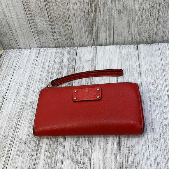 Kate Spade Red Wallet Wristlet - Picture 9 of 13